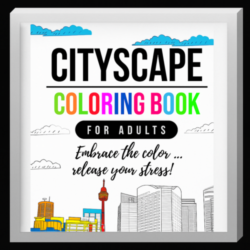 Kolorowanka  Miejskie Krajobrazy