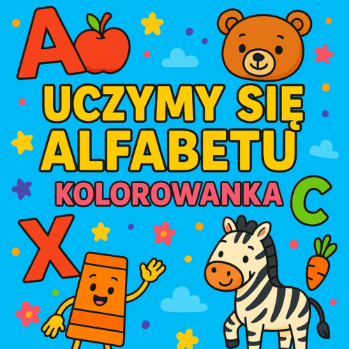 Uczymy sie Alfabetu - Kolorowanka