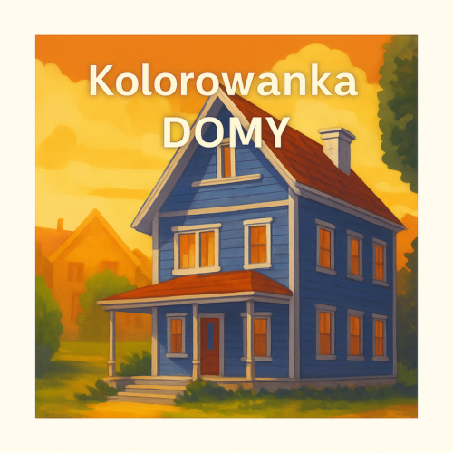 Kolorowanka dla Dorosłych – Domy