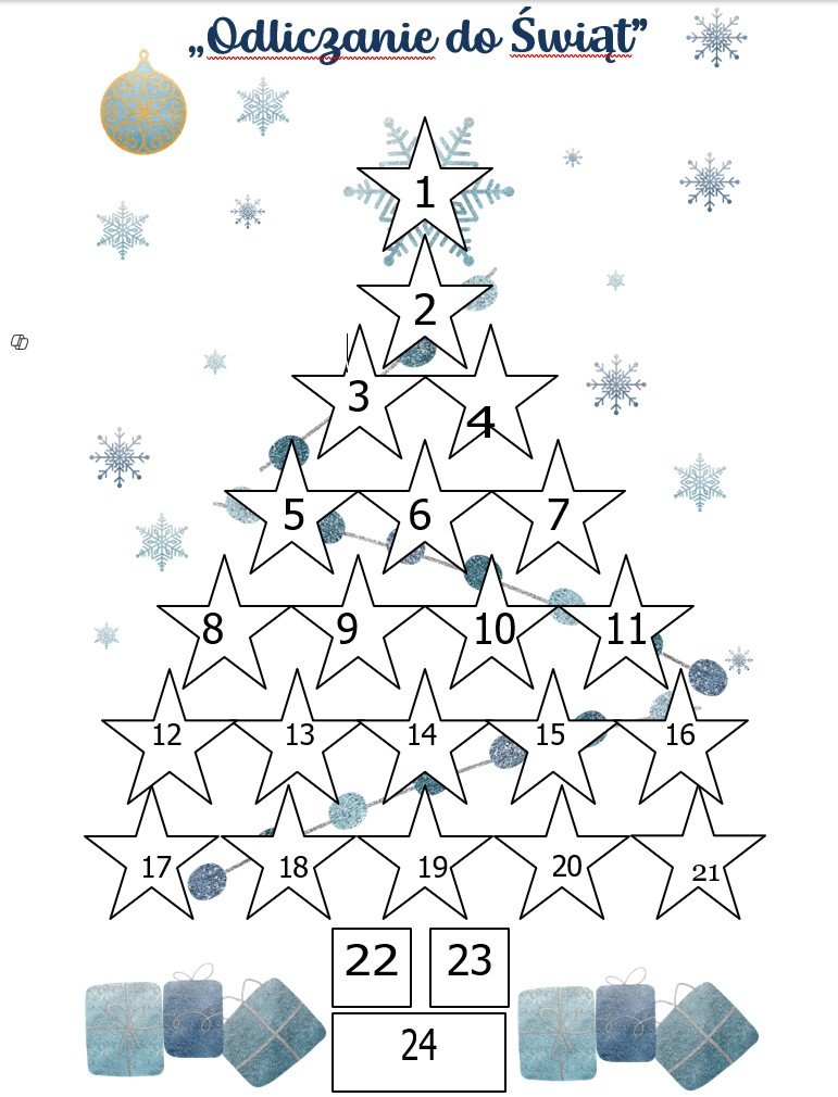 „Odliczanie do Świąt” Planer | Pobierz w Bimli.pl „Odliczanie do Świąt” Planer - obrazek 2