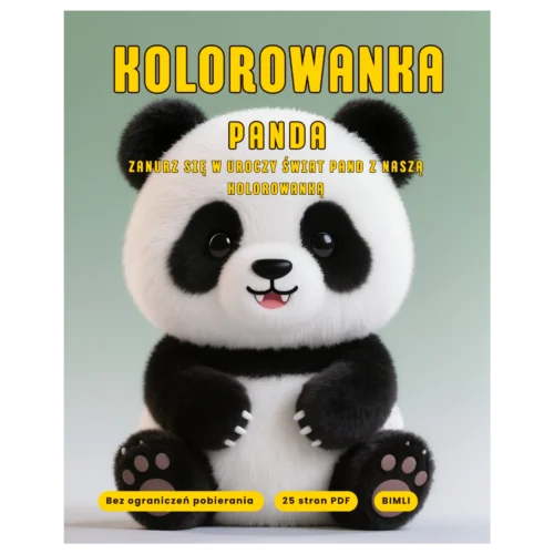 kolorowanka PANDA
