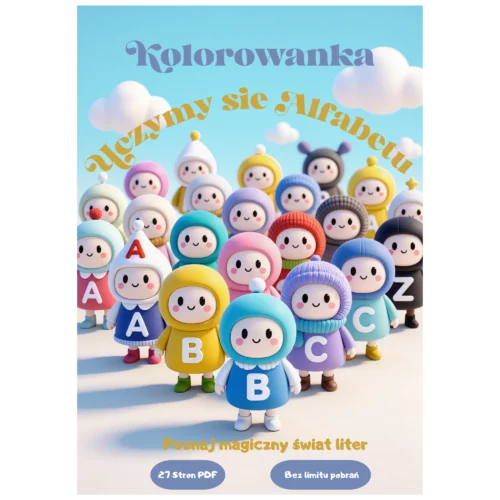 kolorowanka afabet
