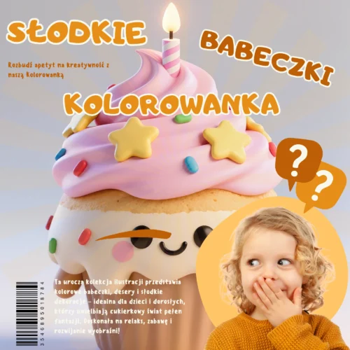 kolorowanka babeczki