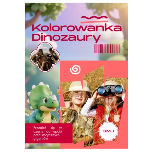 kolorowanka dinozaury