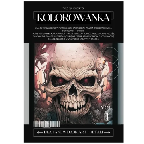 kolorowanka dla dorosłych horror