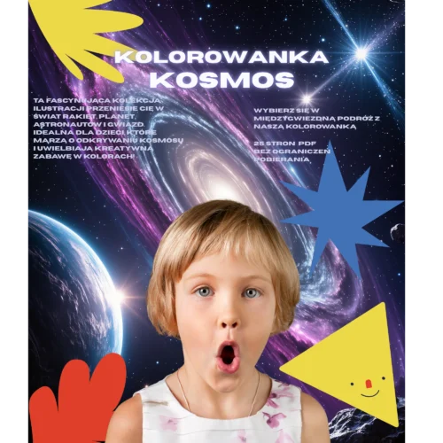 kolorowanka kosmos