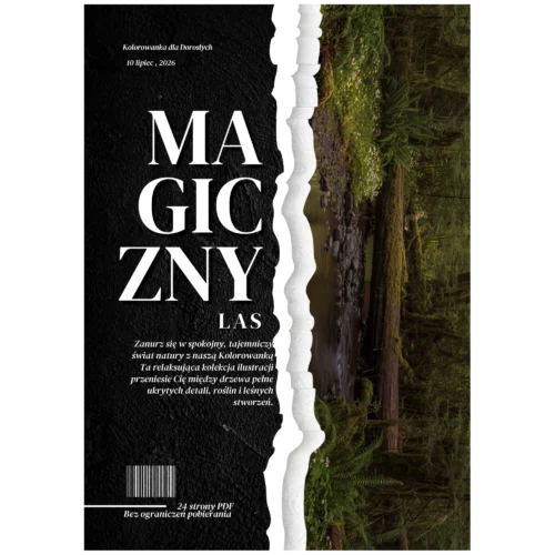 kolorowanka miagiczny las