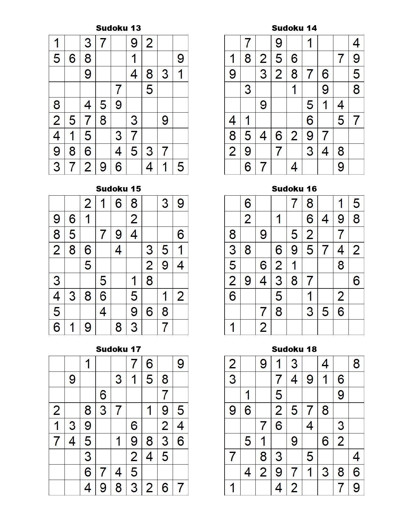 Sudoku poziom łatwy do druku (150 zadań PDF) | Bimli | Pobierz w Bimli.pl Sudoku poziom łatwy do druku (150 zadań PDF) | Bimli - obrazek 4