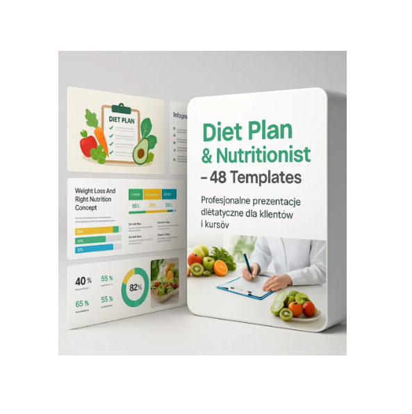 Plan Dietetyczny / Dieta & Nutrition – 48 Templates | Pobierz w Bimli.pl Diet Plan