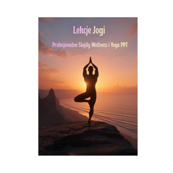 Lekcje Jogi – 48 Templates | Profesjonalne Slajdy Wellness i Yoga PPT | Pobierz w Bimli.pl Lekcje Jogi