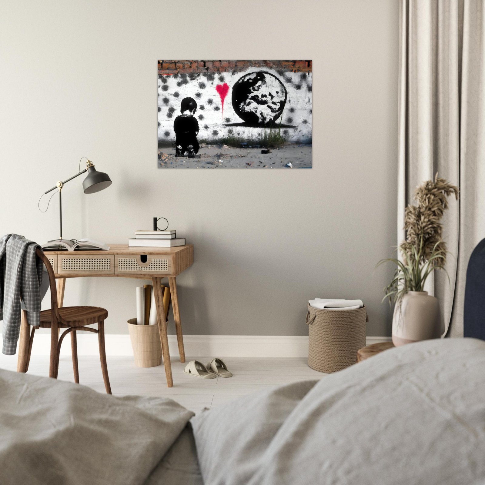 Fine Art Poster- BANKSY STYLE — Child & Earth | Street Art | Pobierz w Bimli.pl 4d457e3a-e5be-4b8d-92e6-1ecceae4e8dd