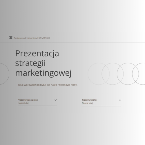 szablon prezentacji marketingowej