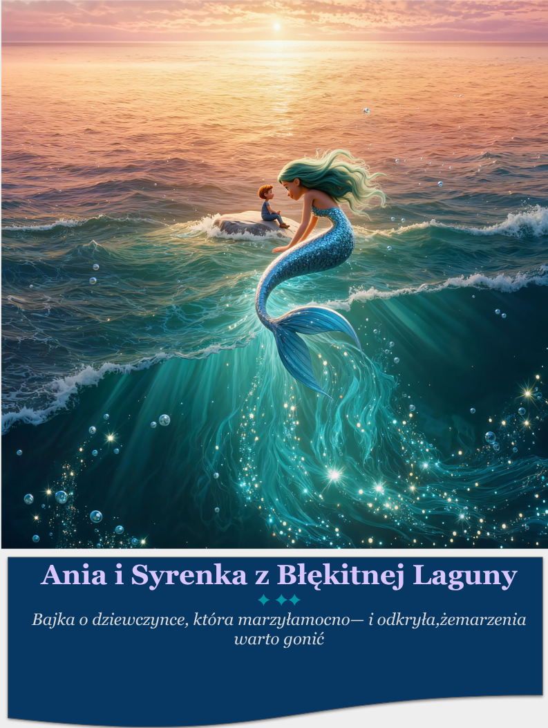 Ania i Syrenka z Błękitnej Laguny