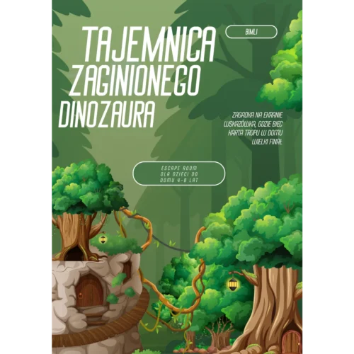 escape room dla dzieci dino